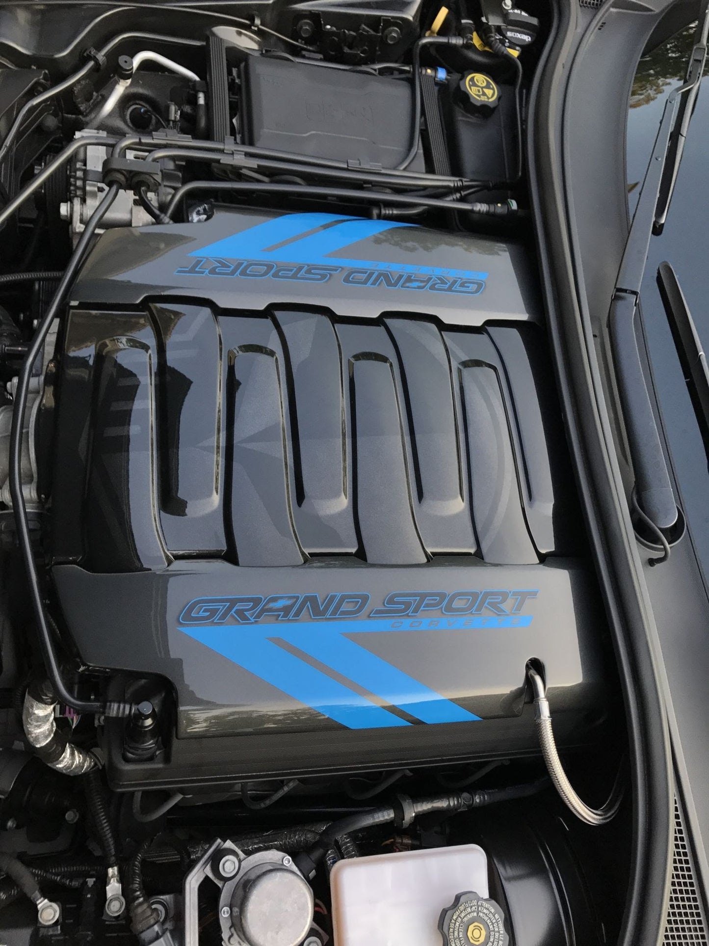 C7 Corvette Grand Sport Fuel Rail Covers